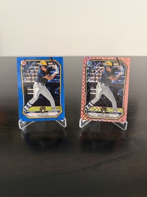 2026 Bowman - BRADY EBEL - Serial Numbered - 2 Card Lot!!