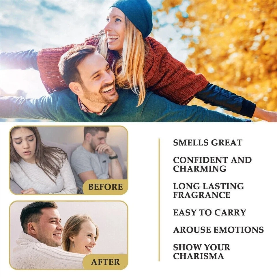 NEW Pheromone Perfume Spray Aphrodisiac Golden Lure Her For Men to Attract Women - Image 4 of 4