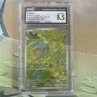 Pokémon Bulbasaur Illustration Rare Holo 166/165 Scarlet & Violet 151 CGC 8.5