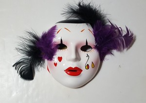 porcelain clown faces