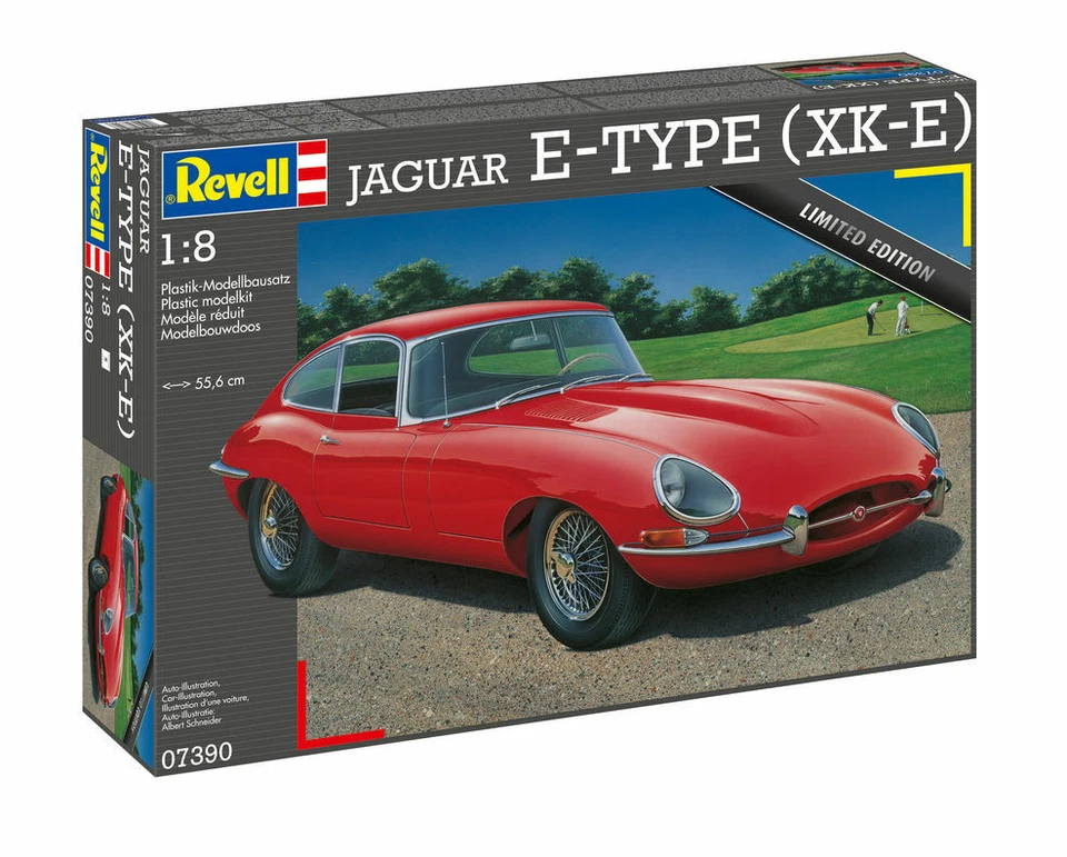 Revell 07390 1:8 Jaguar ( Xk-E ) Nuovo Conf. Orig. - Immagine 3 di 3