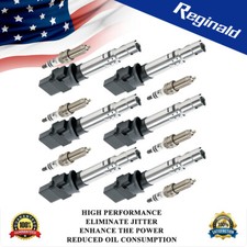 6x Ignition Coil 6 Spark Plug For Audi Q7 Tt Porsche Vw Touareg 3.23.6l Uf531