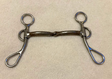 Reinsman 402 Argentine Sweet Iron Snaffle Mouth Bit - 5 1/4"