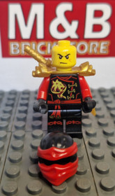 Lego Ninjago Minifigure Red Ninja Kai from set 70500 #1241#