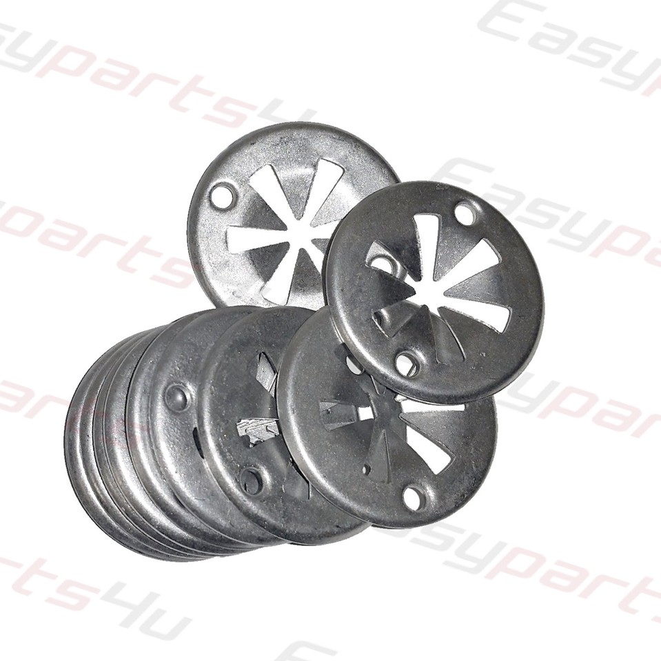 YOU.S Klemmscheiben Unterboden 20 Stück - Hitzeschutz Bleche Für Seat Ibiza, Leon, Toledo