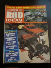 1001 Custom and Rod Ideas Magazine October 1974 '32 Vivky '23 T Roadster (X4) U