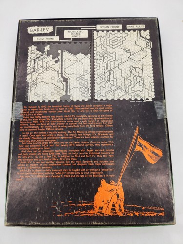 Bar-Lev, the Yom-Kippur War of 1973 1st edition Board game - Picture 2 of 24