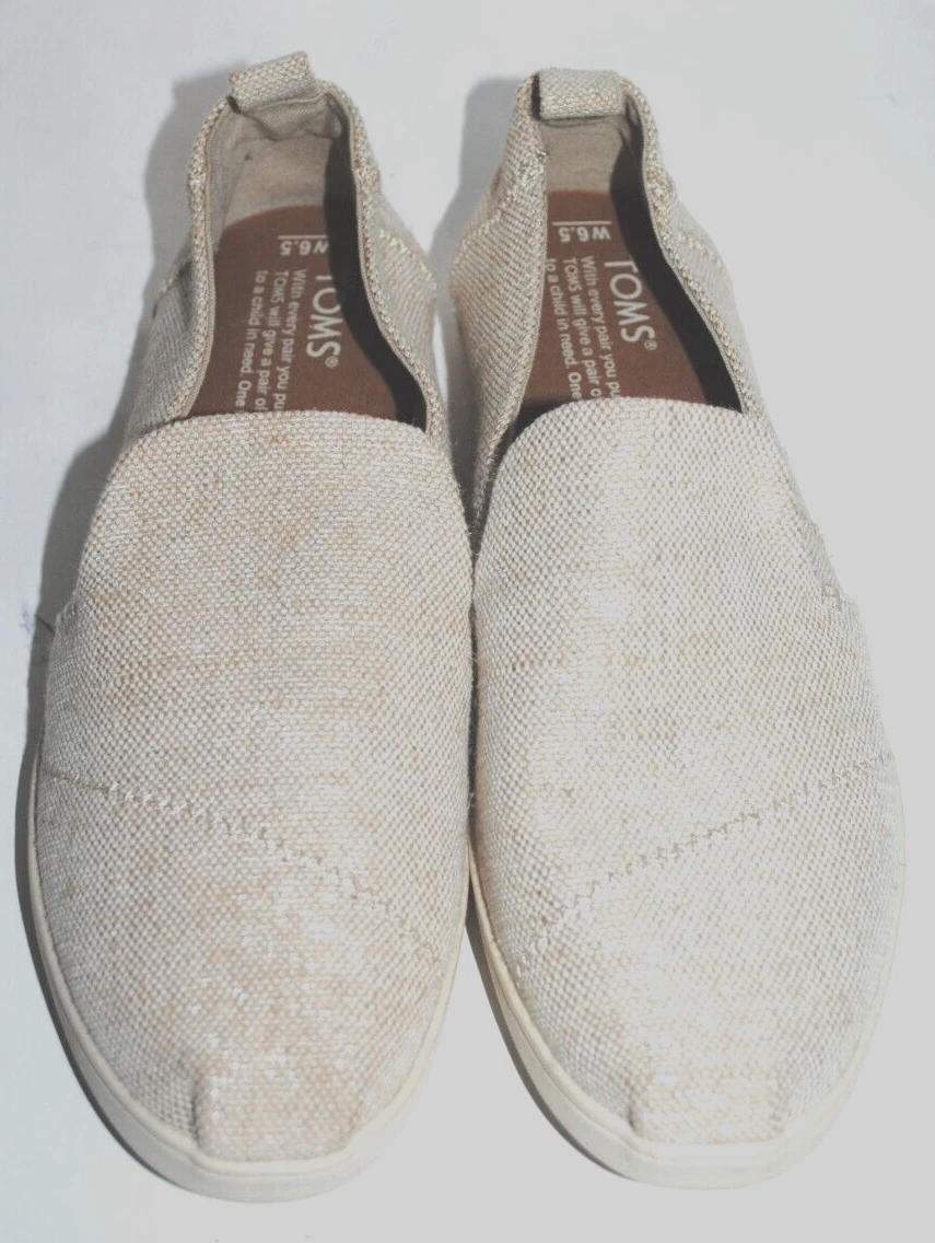Toms tan best sale metallic