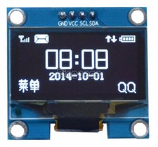 White 1.3" OLED LCD Display Module IIC I2C Interface 128x64 3-5V For Arduino-