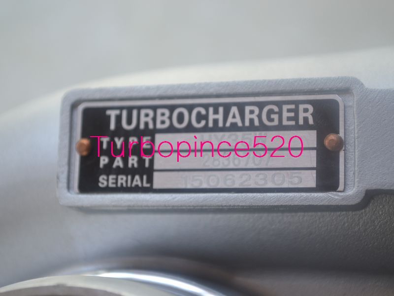 NEW HY35W 2836707 4031308 2066018011 Yanmar 6BYII 3.9L Turbo  