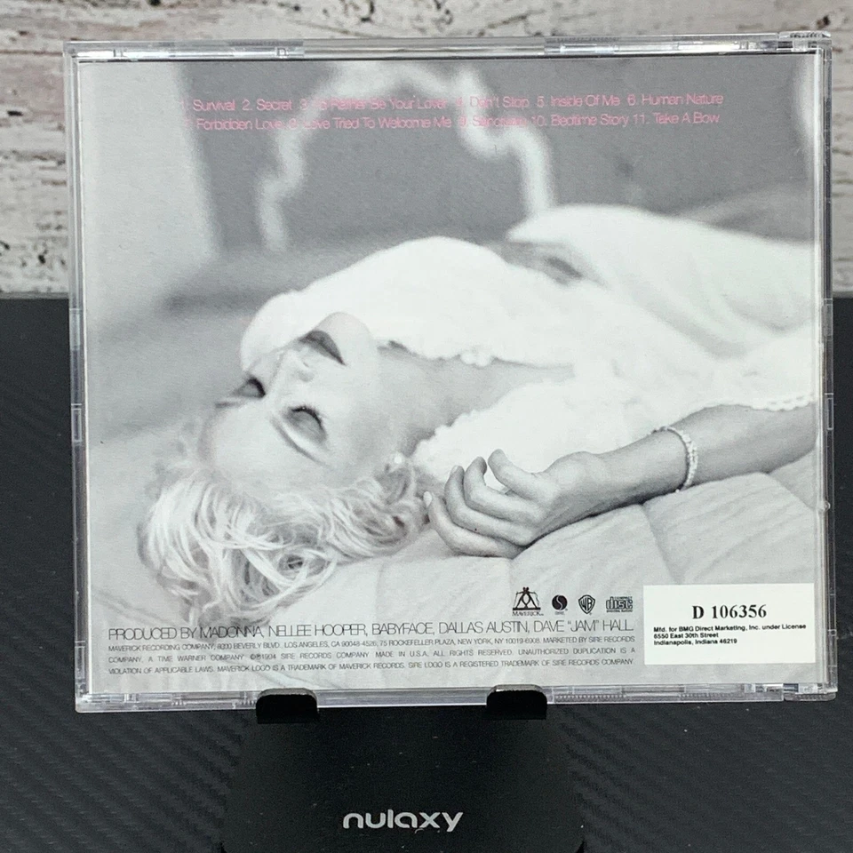 Madonna - Bedtime Stories [CD Album 1994] Maverick Foto 2 de 4