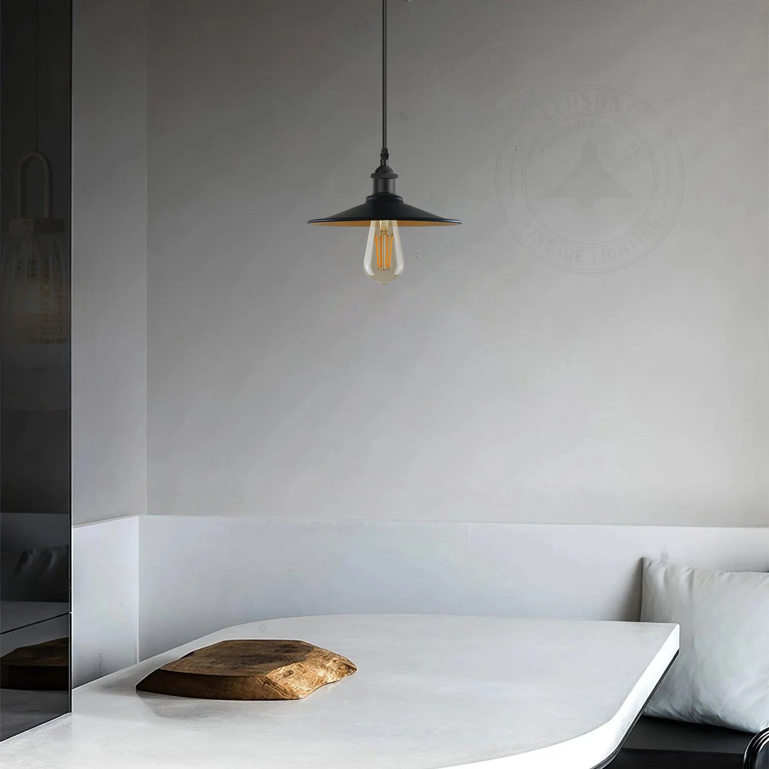 Vintage Metal Retro Style Easy fit Ceiling Pendant light Lampshade
 - Picture 13 of 28