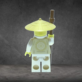 Lego Ninjago Sensei Wu Gold Tan Robe Minifigures njo168 Temple of Airjitzu 70751