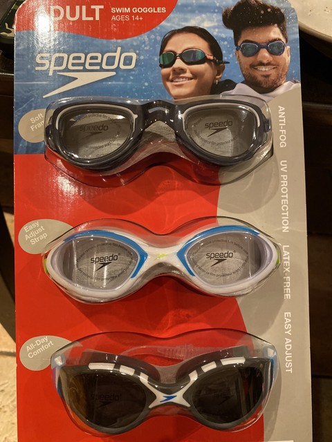 speedo goggles set