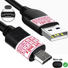 Cavo Dati Alta Velocità Cavo di Ricarica Micro USB per Motorola Xoom 2 WiFi, 32 GB Wi