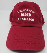University of Alabama Tide 1831 Red Cap Hat Adjustable Strap HMI Headware NCAA