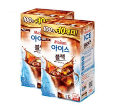 Maxim ICE Black Coffee Mix 110 Sticks Korea Instant Coffee Mix 5.9g 110ea 2Boxes