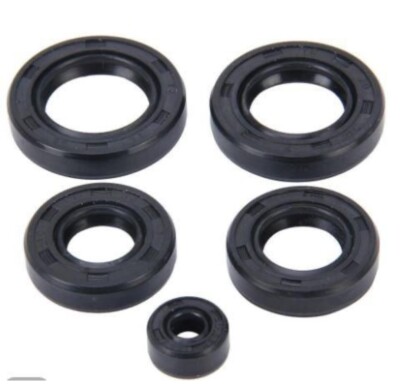 SFK Hochwertiger 5-teiliger Motoröldichtsatz für Honda CG125 CG 125 1981-2003