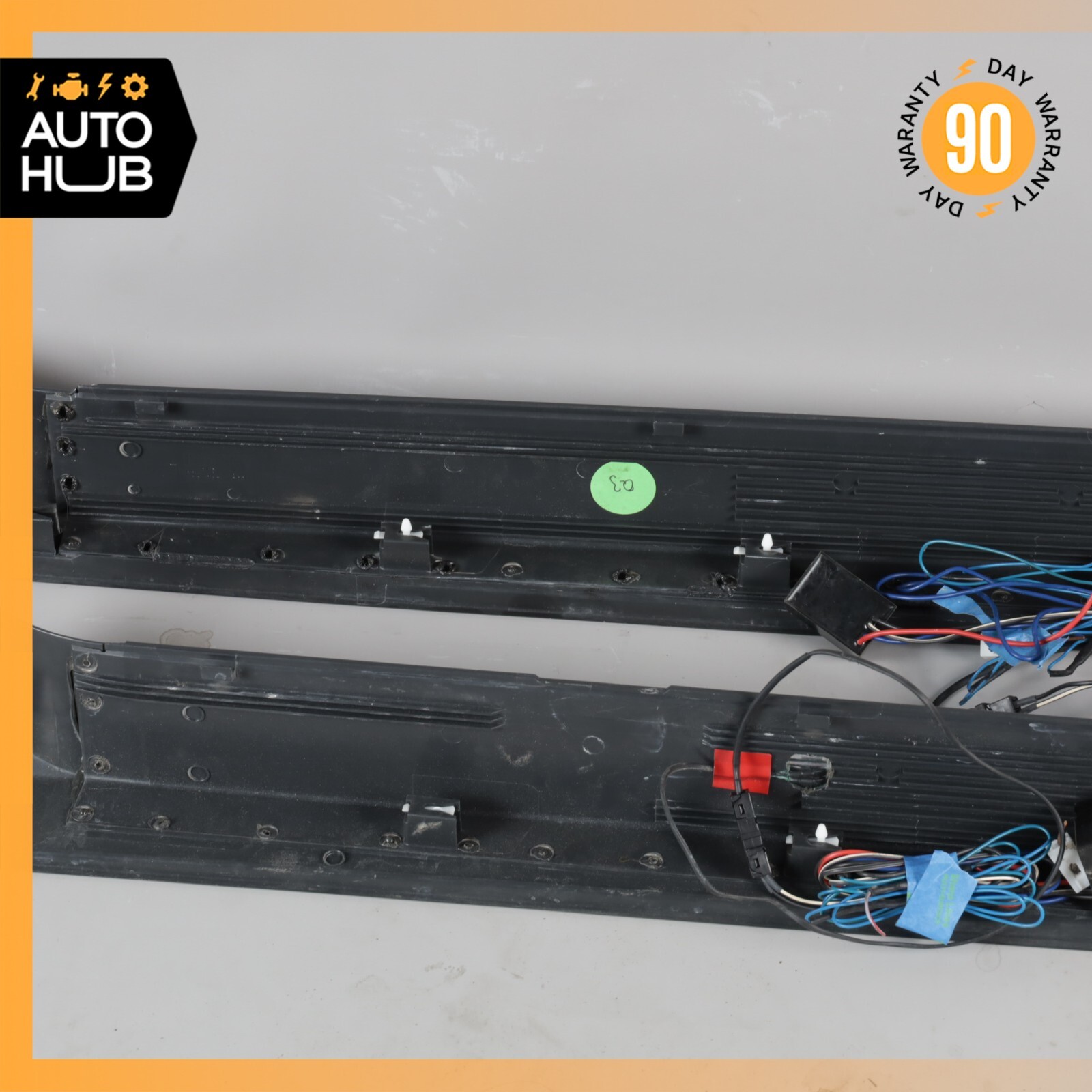03-06 Mercedes W215 CL500 Door Step Sill Illuminated Right & Left Set Brabus