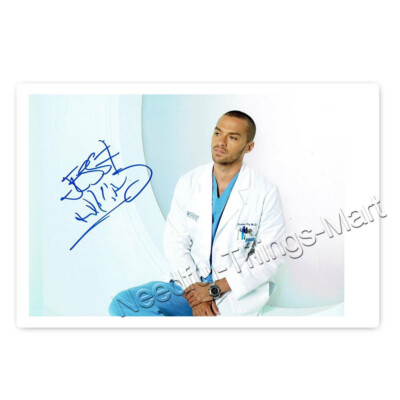 Jesse Williams / Dr. Jackson Avery - Grey's Anatomy -  Autogrammfotokarte [AK2]