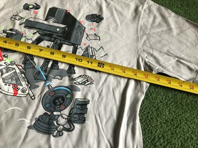 T-shirt Woot ! Star Wars AT-AT Gris Taille S - Occasion Très Bon état