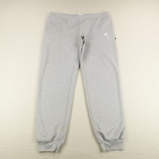 Vintage Adidas Pants Mens XL Gray Joggers Sweatpants Sweats Warmup Joggers 90s 