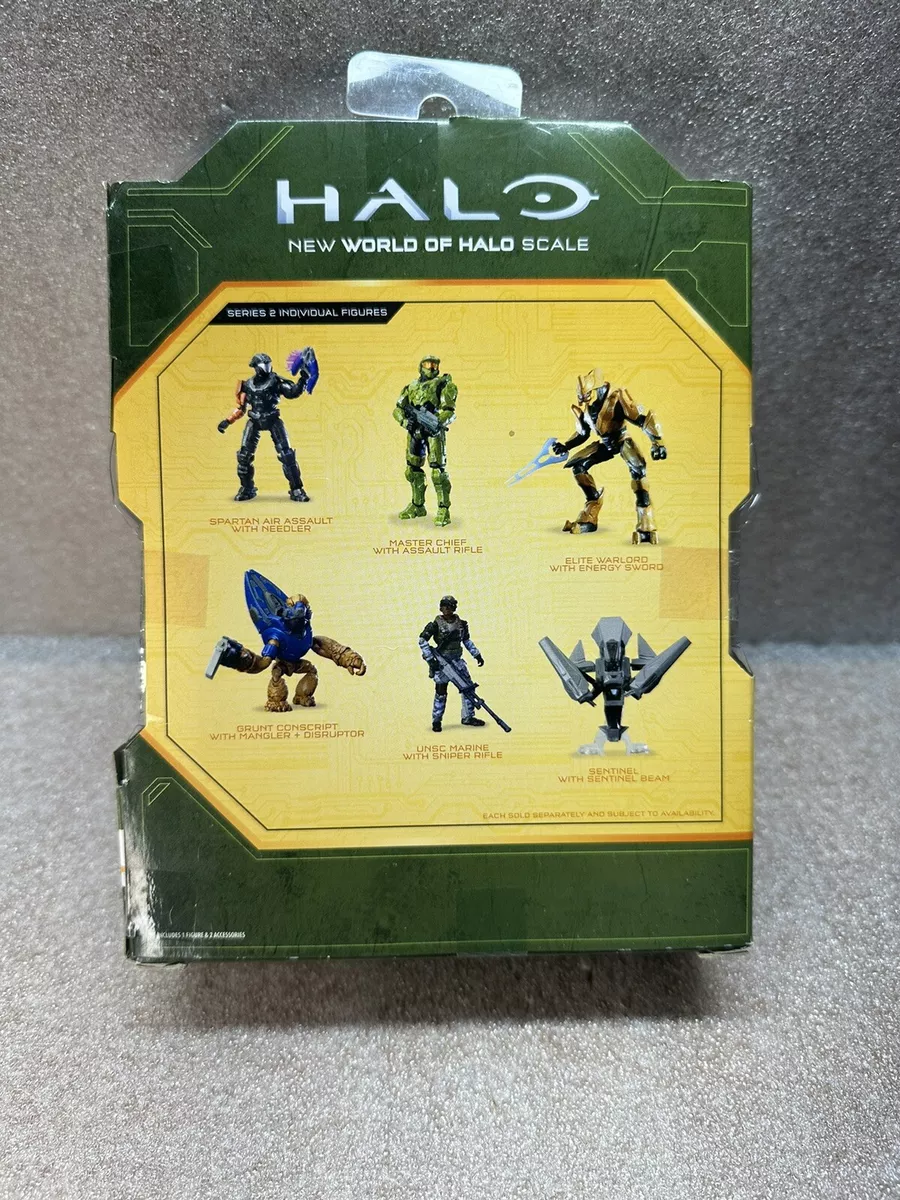 NEW* SENTINEL SPARTAN UNSC MARINE SERIES 2 2021, Halo 3.75 Inch Action  Figure Review