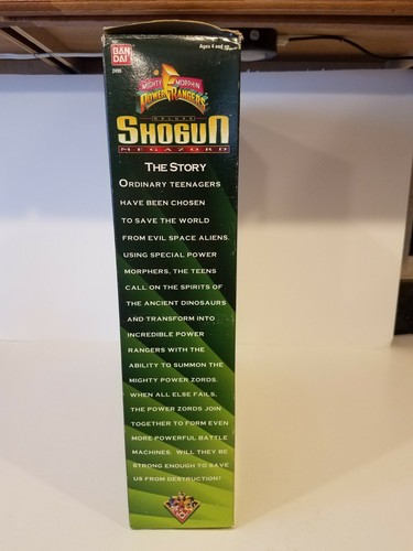 1995 Mighty Morphin Power Rangers Deluxe Shogun Megazord New in Box NIB Bandai - 第 4/9 張圖片