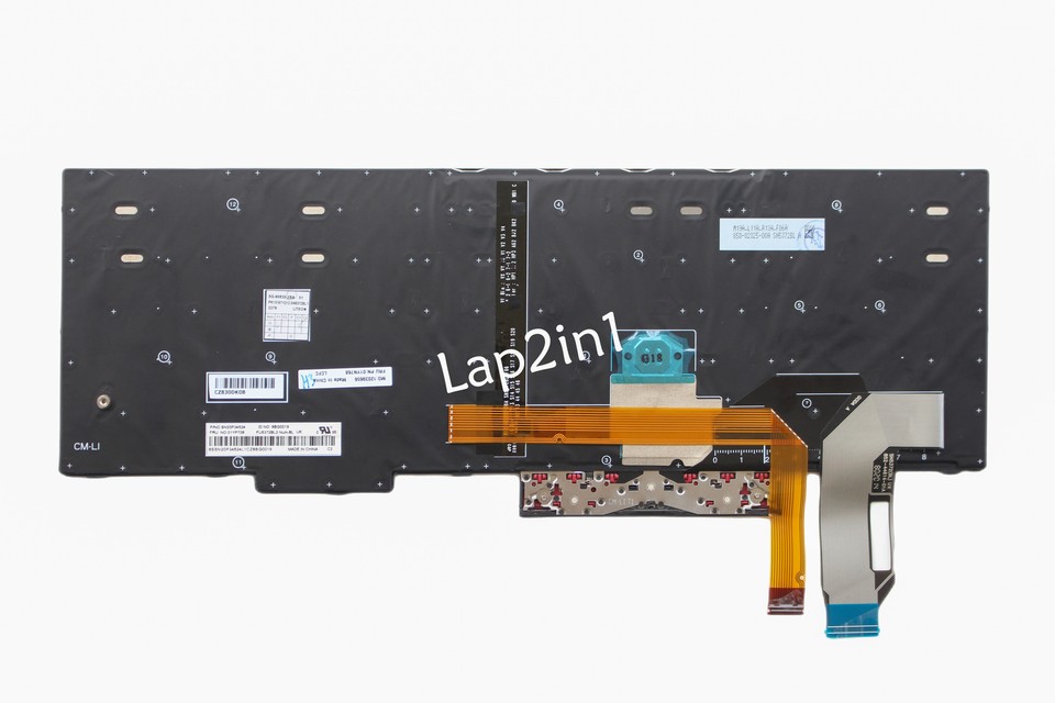 New For Lenovo Thinkpad T590 P52 P72 P53 P53S P73 UK Keyboard Backlit ...