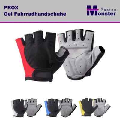 Gel Fahrradhandschuhe Fahrrad Mountainbike Halbfinger Handschuhe Gelpolsterung