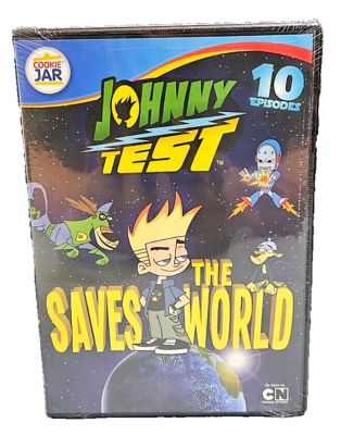 NEW SEALED Johnny Test Saves The World DVD 10 Episodes Cartoon