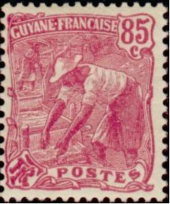 French Guiana #YT086 MH 1925 Panning Gold Sluice Washer [77] | eBay