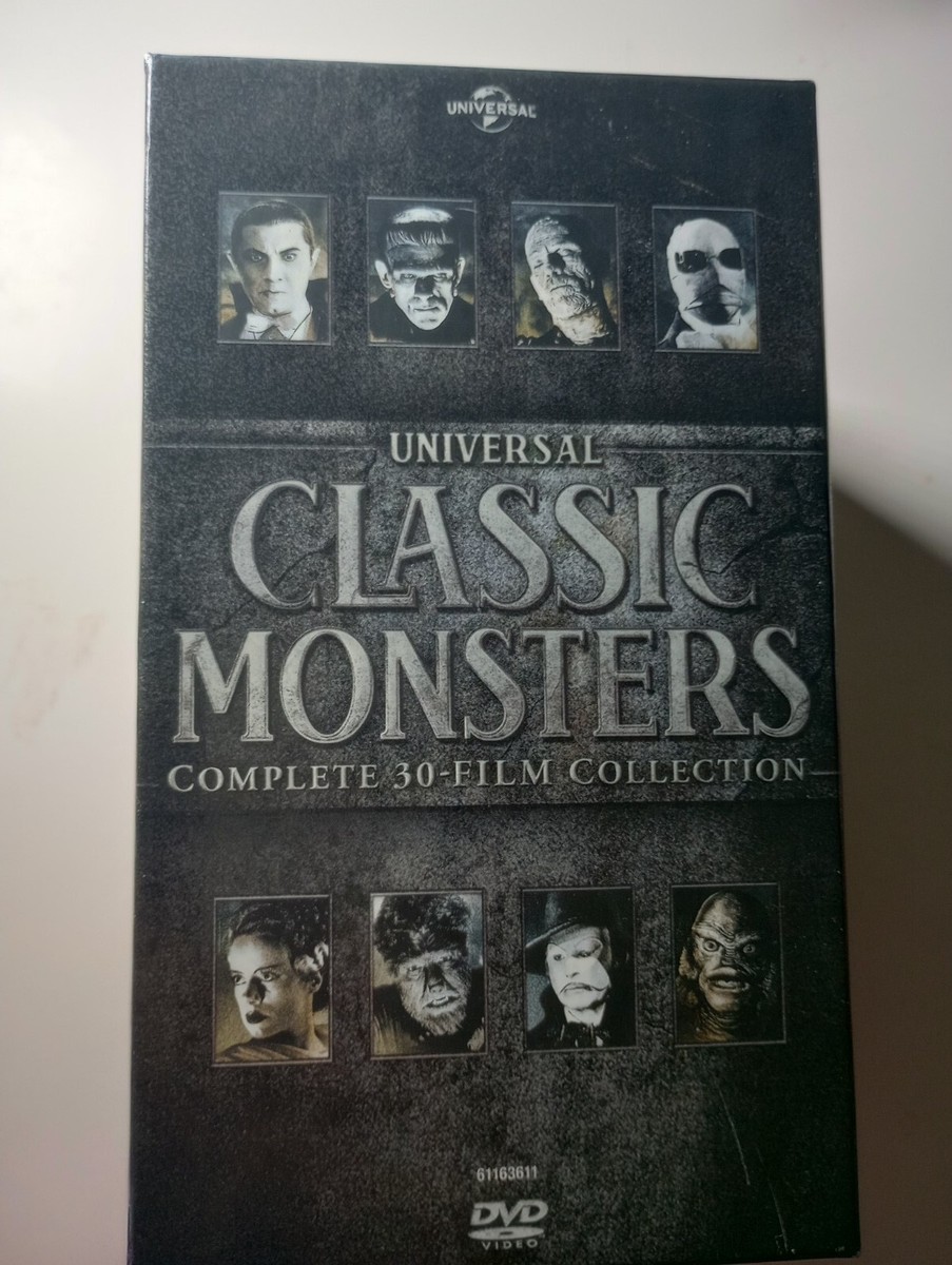 Universal Classic Monsters Complete 30 Film Collection DVD