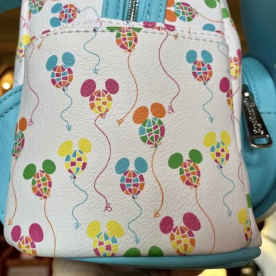 Disney 50th Anniversary Vault Balloon Loungefly Mini Backpack Bag IN HAND Disney 50th Anniversary Vault Balloon Loungefly Mini  main image 4