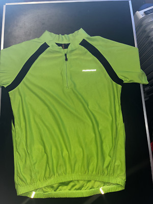 Muddyfox Fahrradjacke. Größe Medium Ptp 22 Zoll. Leuchtgrün.