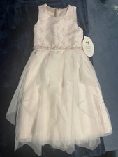 New Girls American Princess Blush Tulle Dress NWT Girls Sz. 8