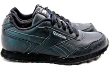 Reebok Classic Black Leather Running Sneaker V54090 shoes Men's 5.5 or Women's 7