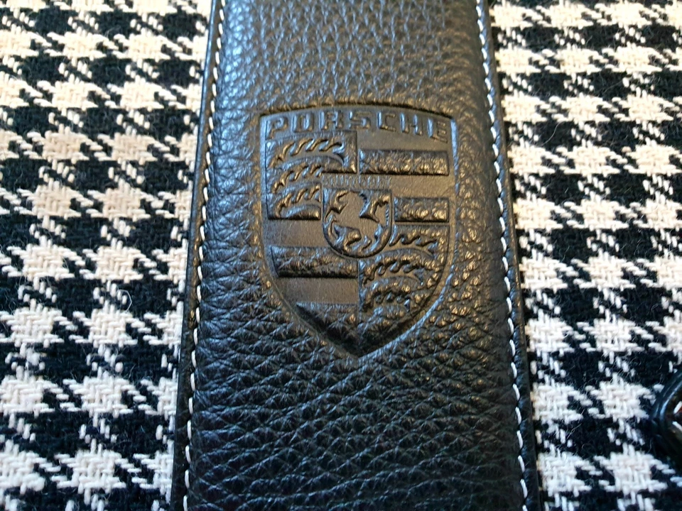 OEM Porsche Bordmappe Dokumentenmappe Pepita Leder Serviceheft Betriebsanleitung - Bild 4 von 4