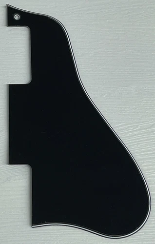 Pickguard Compatible For Fit Gibson ES-335 Short Style Guitar 3 Ply Black