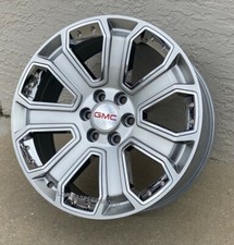 Hyper Silverchrome Gmc Denali Yukon Suburban Wheels 22x9 1999-2018