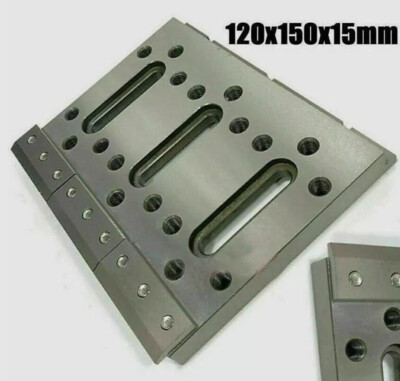Wire EDM Fixture Board Stainless Jig Tool 120x150x15mm For Clamping And Leveling