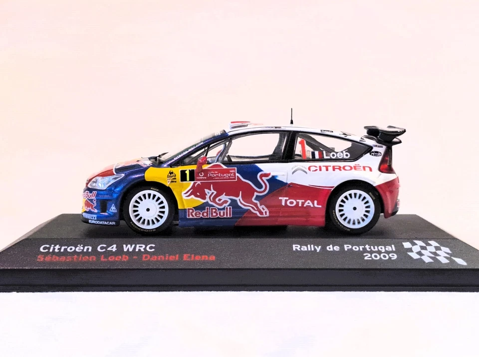 Citroen C4 WRC Rally Portugal 2009 #1 Loeb - IXO / Altaya 1/43 - Bild 2 von 4