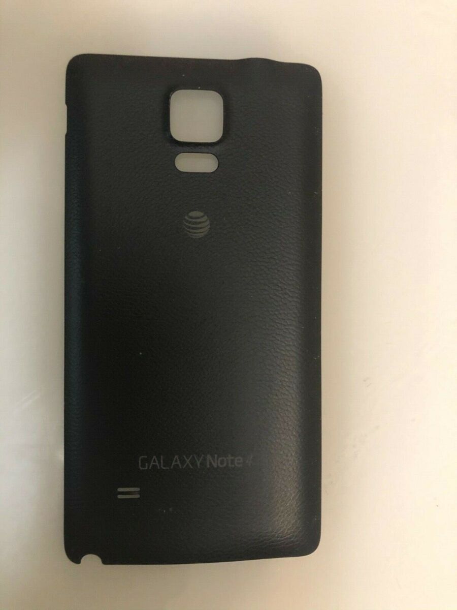 OEM Samsung Galaxy Note IV Back Door Battery Cover Black
