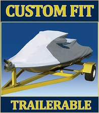 6.25oz CUSTOM FIT JET SKI PWC COVER FITS KAWASAKI 750 SX / 750 SXI 1996