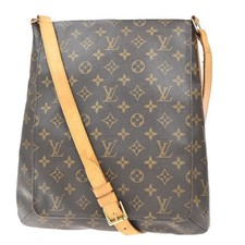 Borsa a tracolla Louis Vuitton Musette Monogram Pelle Marrone Francia M51256 82KP596