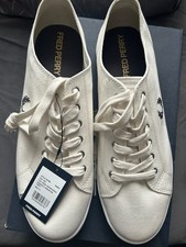 Image of Fred Perry Kingston Twill Men’s Snow White size 11 BNIB