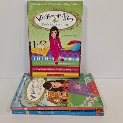 Whatever After 3 Book Lot: Two Peas, Sugar, Genie Mlynowski Scholastic Kids