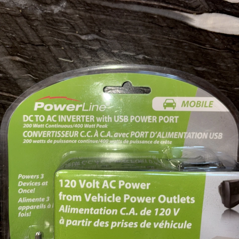 Car Power Source Power Outlet For Car DC to AC Inverter With USB Power Port: - Image 3 of 4