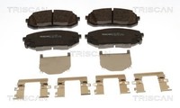 Triscan Bremsbelagsatz Scheibenbremse 8110 43085 FüR Hyundai Elantra 7 CN7 KIA 2