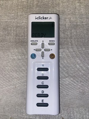 iClicker2  i Clicker 2 Student Remote Controller White ~ TESTED 